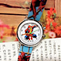 Miniatyrbild 2 av 2: Spiderman Cartoon Klocka LED Luminous Blinkande Silikonband Pojkar Klockor Barnpresent (Himmelsblå)