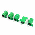 Miniatyrbillede 1 af 4: Aluminiumshus modstand, 25W 2,5 Ohm 5% trådvundet transducer effektmodstand