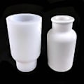 Miniatyrbillede 4 af 5: Vase Harpiksform Skrivebords Ornament Silikonform Blomst Vase Epoxy Støbningsform