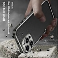 Miniatyrbillede 3 af 5: GKK Til iPhone 16 Pro Cover Hud-Berørings PU Læder Dækket Anti-Drop PC Telefon Cover (Style B)
