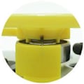 Miniatyrbillede 1 af 5: Racing Spil Mini Rat 3D Print Hjul Ekstra Controller Spil Joystick Simulator Gamepad fo( Sort)