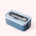 Miniatyrbillede 1 af 5: Bento-boks, 1000 ml madkasse, morgenmadsboks, egnet til børn, annonce