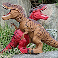 Miniatyrbilde 5 av 5: Simulert T-Rex Dinosaur Leke som Går, Brøler, Leg-ger Egg og Projiserer Lysbilde på Gulvet - Perfekt Gave til Gutter og Jenter (blå)