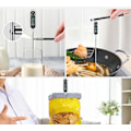 Miniatyrbild 2 av 5: Köttmatgodis Termometer, Sond Instant Read Termometer, Digital Matlagning Kök BBQ Grill Termometer med Lång Sond