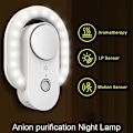 Miniatyrbillede 2 af 5: Rabat Smart Dobbelt Sensor Natlys Anion Luftrenser Touch L