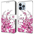Miniatyrbillede 1 af 5: Til iPhone 16 Pro Max Cover PU Læder Wallet Flip Cover med Ståfunktion (Style K)
