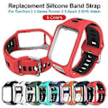 Miniatyrbillede 2 af 4: Udskiftningsrem i silikone til Runner 2/3 Spark/3 Sport GPS-ur (farve02)