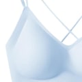 Pikkukuva 5 / 5: Naisten Rintaliivit Jelly Strip Tuki T-paita Rintaliivit Alusvaatteet Push up Rintaliivit Pehmustetut Braletit (M Sininen)