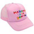 Miniatyrbillede 5 af 5: Manana Sera Bonito Mesh Cap Karol G Baseball Cap Tryk Åndbar Par Hat Kvinde Justerbar Visir Caps (Fluorescerende Grøn)