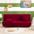 Miniatyrbilde 1 av 3: Armløs Waffle Stretch Sofa Bed Trekk Stretch Sofa Bed Trekk All Inclusive Folding Sofa Bed Trekk Sofa Bed Trekk (For 195-225cm Seng)
