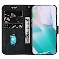 Miniatyrbillede 2 af 5: Til Motorola Edge 40 Neo 5g Mobiltelefon Etui Sød Tiger Trykt PU Læder Flip Cover (Sort)