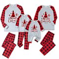 Pikkukuva 1 / 5: Jouluiset perheen pyjamasetit Jouluiset perheen pyjamasetit (10-11 vuotta lapsille)
