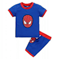 Pikkukuva 1 / 5: Lasten poikien Spiderman kesäpyjamasetti lyhythihainen T-paita ja shortsit (3-4 vuotta)