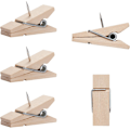 Miniatyrbillede 4 af 5: Promovering Pins med Træclips, Knapper, Korktavle Kunst, Noter