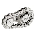 Miniatyrbillede 1 af 5: Cykelkæde Fidget Spinner Tandhjulskæde Legetøj - Høj kvalitet Holdbar Metal Gear Gyro( )