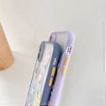 Pikkukuva 4 / 5: KATEA iPhone 11 -kotelo, Kukka-kuvioinen Kirkas Mattainen PC-takaosa, Kukallinen Tyttöjen ja Naisten Pehmeä TPU-suojaava Ohut Kotelo iPhone 11:lle - Taro