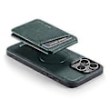 Pikkukuva 4 / 5: FIERRE SHANN 025 Tyyli iPhone 16 Pro -kuorelle Nahka+TPU Irrotettavat Korttipaikat Puhelinkotelo (Tyyli E)