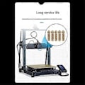 Miniatyrbild 3 av 5: 5 ST för Neptune 4Plus/4Max Mässingsmunstycke 0,6 mm Högtemperaturmunstycke för 1,75 mm PLA/ABS/PETG/TPU/PC/PP/Nylon/