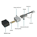 Miniatyrbillede 2 af 5: Messing 0,4 mm dyse Hotend-sæt til S1C Combo Extruder