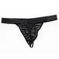 Pikkukuva 2 / 4: Miesten alushousut G-string stringit alushousut -NMAOV (XL Musta)