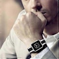 Miniatyrbilde 4 av 5: Kompatibel med Apple Watch Remmer Bytte Rustfritt Stål Metall Rem - Midt Svart 38-40mm