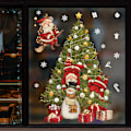 Miniatyrbilde 2 av 5: 2 stk Julenøkk-vindudekals for glass, Xmas D