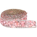 Miniatyrbillede 1 af 5: Rhinestones Ribbon, 2,2 meter/2M længde DIY Crystal Rhinestone Sticker S