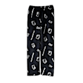 Miniatyrbillede 1 af 2: Kawaii Søde Pyjamas Til Kvinder Piger Tegneserie Kat Kitty All Over Print Flanel Jul Anime Bløde Sove Pyjamas Bukser (M Sort)