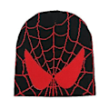 Pikkukuva 1 / 2: Miesten ja naisten Spider-Man -supersankarin neulottu pipo syksyyn ja talveen, lämmin pipo cosplay-asuun (musta)