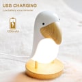 Miniatyrbillede 2 af 5: Pink LED Natlampe Tukan Ammelys med Bluetooth-funktion