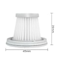 Miniatyrbillede 2 af 5: 1 stk HEPA-filter til Mijia håndholdt støvsuger Hjem Bil Mini Trådløs Vaskbar Filter Reservedel ( )