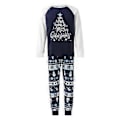 Miniatyrbild 1 av 2: Julpyjamas för Familjen - Matchande Pyjamas för Vuxna, Barn och Bebis - Jultomte Pyjamas - PJs Set - Nattkläder (13-14 År Barn - Stjärna)