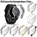 Miniatyrbillede 2 af 5: Passer Til Garmin Garminvenu2plus Galvaniseret Tpu Fuld Dækning Etui Tpu Dækning( )