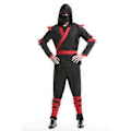 Miniatyrbild 4 av 5: Halloween Vuxen Kostym Manlig Ninja Cosplay Kostym (M)