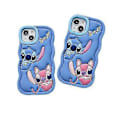 Pikkukuva 2 / 5: Lilo Stitch Silikoni Suojakotelo iPhone 6/7/8/SE/XR/11/12/13/15 Puhelimille (XR)