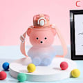 Pikkukuva 2 / 5: Sööt Kawaii Karhu Vedenpullo Suuri Urheilu Koulun Juomapullo Oljella (Vaaleanpunainen (800ml))