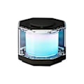 Miniatyrbillede 2 af 5: Subwoofer Udendørs Mini Farvet Lys Krystal Glas Trådløs Bluetooth Højttaler BK