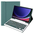Pikkukuva 5 / 5: Tyyppi D A710B Samsung Galaxy Tab S9 X710/X716B/X718U Bluetooth-näppäimistö Suojakotelo PU+TPU (Tyyli D)