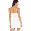 Miniatyrbilde 3 av 5: Sexy, rynket, asymmetrisk V-hals bodycon cami-kjole for kvinner (style959)