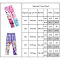 Miniatyrbilde 2 av 2: Jentebarnebukser Frozen Trykk Slim Fit Leggings Myke Lange Bukser Casual Bukser (4-5 År Rosa)