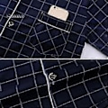 Pikkukuva 5 / 5: 2 kpl/setti Miesten pyjamasetti Ruudullinen kaulus Pitkähihainen yksirivinen paita Joustava vyötärö Pitkät housut Löysä istuvuus Loungewear-asu (XL vaaleanharmaa)