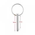 Miniatyrbilde 2 av 4: 4 stk hurtigutløserkulepinner, 316 rustfritt stål 6,3 mm diameter