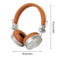 Pikkukuva 3 / 5: Kuulokemikrofoni Bluetooth-kuulokkeet Melunvaimennus Plug-in Stereo Langaton Kuulokemikrofoni (Ruskea)