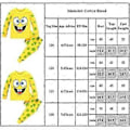 Miniatyrbillede 2 af 2: SvampeBob Firkant Trykte Pyjamas Sæt Børn Drenge Piger Langærmet T-Shirt Bukser Natøj (4-5 år)