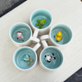 Miniatyrbillede 5 af 5: 3D Kaffeekop med Lille Gul And Inde, 350ml Sjov Håndlavet