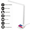 Miniatyrbillede 5 af 5: LED Skrivebordslampe, Touch-kontrol med hukommelsesfunktion, øjenvenligt LED-panel, dæmpbar til hjemmekontor, sengebord og kommodebelysning