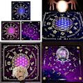 Miniatyrbilde 2 av 3: Brettspillkortmatte Tarotduk Runer Divinasjonsalter Lapp Borddekke (A80)