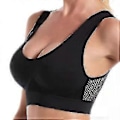 Pikkukuva 5 / 5: Urheiluliivit Saumattomat Plus-koko Sexy Push Up Bralette Naisten Rintaliivit Kehyksettömät Luut Yläosa Naisten Kuppimaiset Langattomat Rintaliivit Tube Top (4XL Iho)