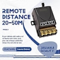 Pikkukuva 4 / 5: AC 220V 30A 1CH 433MHz Langaton Kaukosäädin RF Rele Vastaanotin + On/Off Lähetin Ele:lle