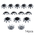 Miniatyrbillede 5 af 5: 14 stk. Golfsko Spikes til Golfsko Premium Robust TPR Material Spikes Pins til Golf Træningshjælpemidler